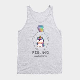 Unicorn - Feeling Awesome Tank Top